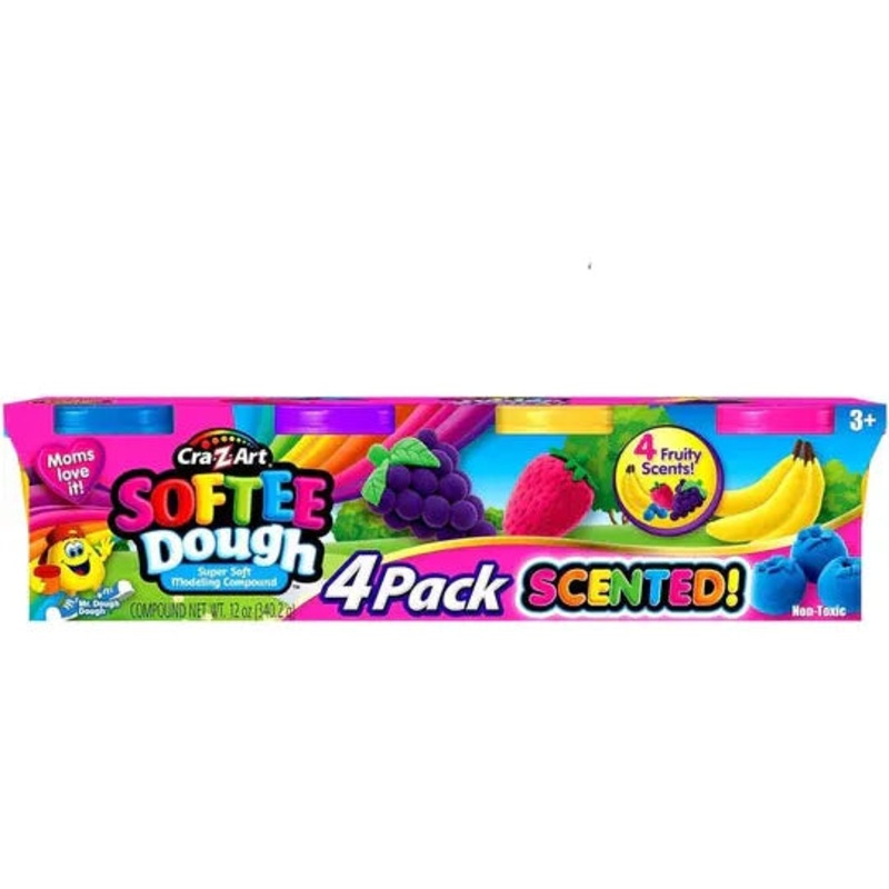 Softee Dough Scented 4 Pack