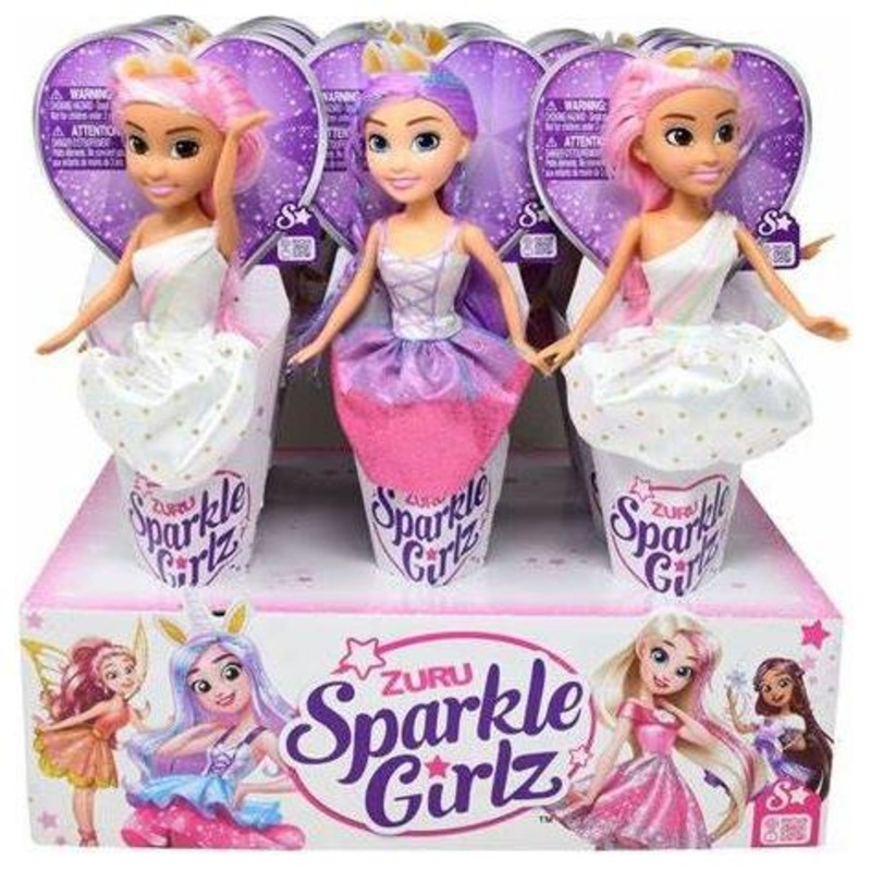 Zuru Sparkle Girlz Dolls Princess Uni 100496
