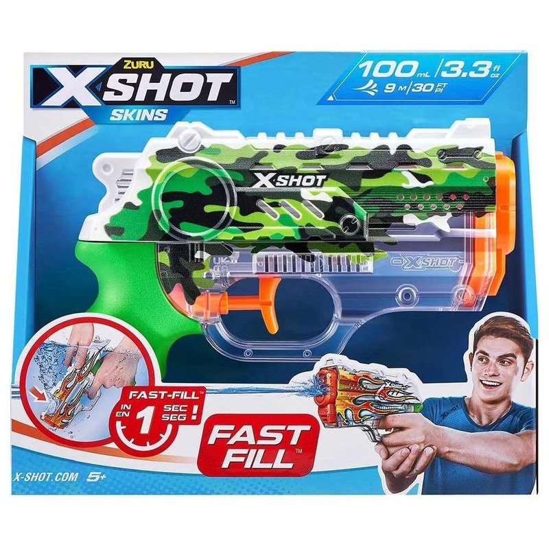 Zuru X Shot Water Fast Fill Skins Nano 11853