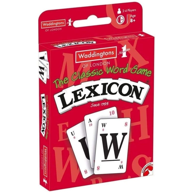 Lexicon Travel Card Game  Words On-the-Go