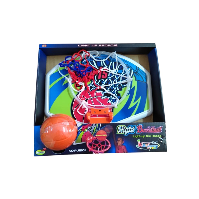 Light Up Basketball Set Pu1901