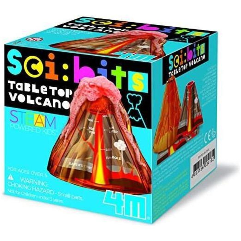 Mini Eruptions, Big Fun with 4M Table Top Volcano 03418