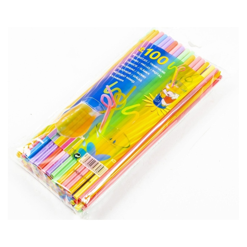 Multi Colour Straw