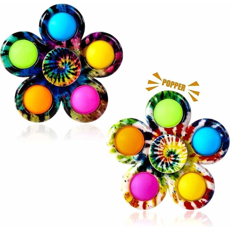 Pop It Fidget Spinner Small  Spin and Pop Anytime