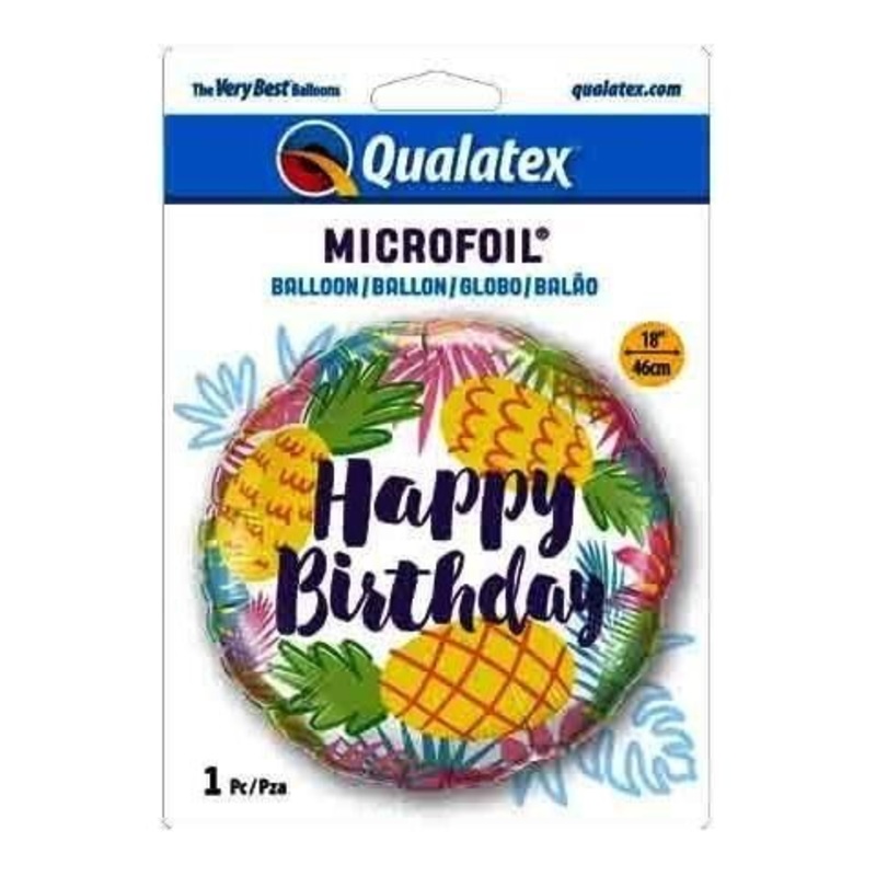Qualatex Bday Pineapple 57268 Balloon