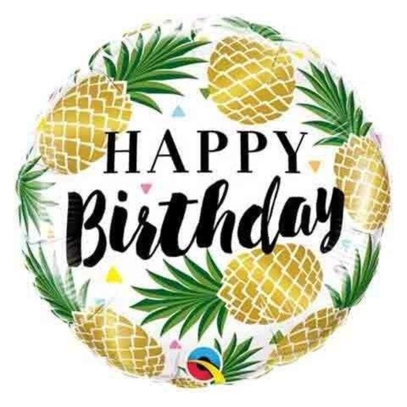 Qualatex Bday Pineapple 57277 Balloon
