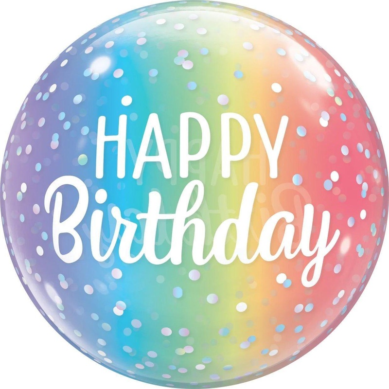 Qualatex Birthday Rainbow 13232 Balloon