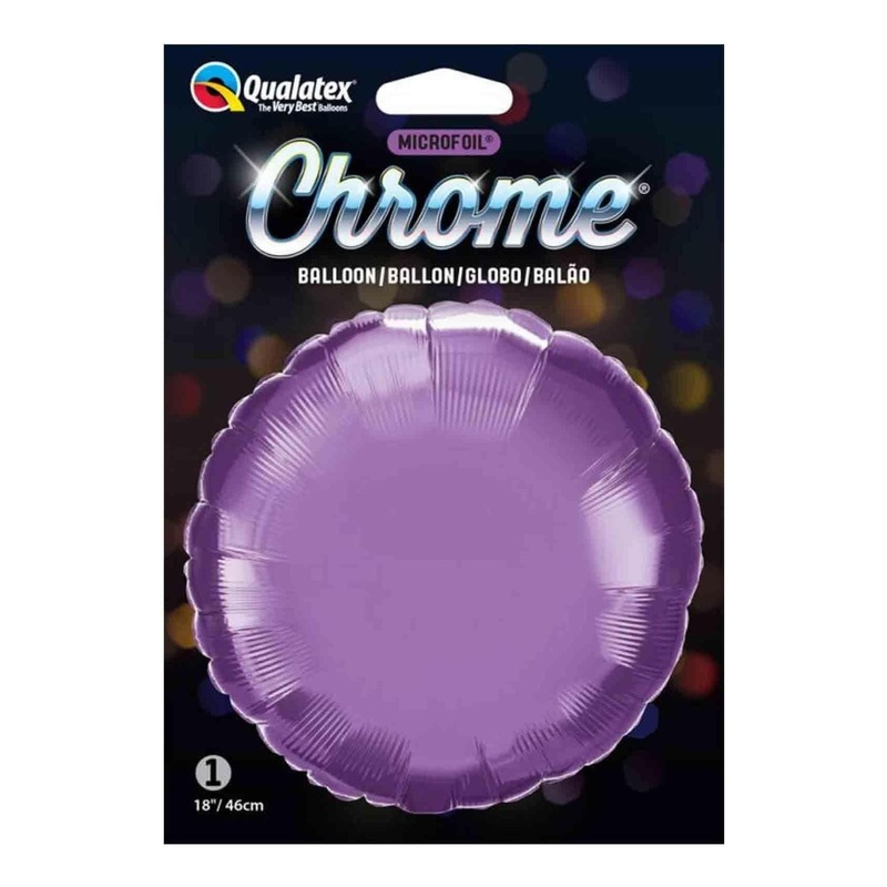Qualatex Chrome Purple 90025 Balloon