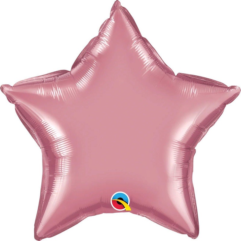 Qualatex Chrome Star Rose Gold 90077