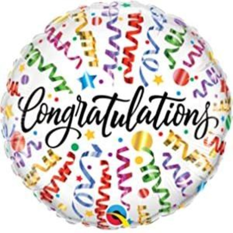 Qualatex Congratulations 55812 Balloon