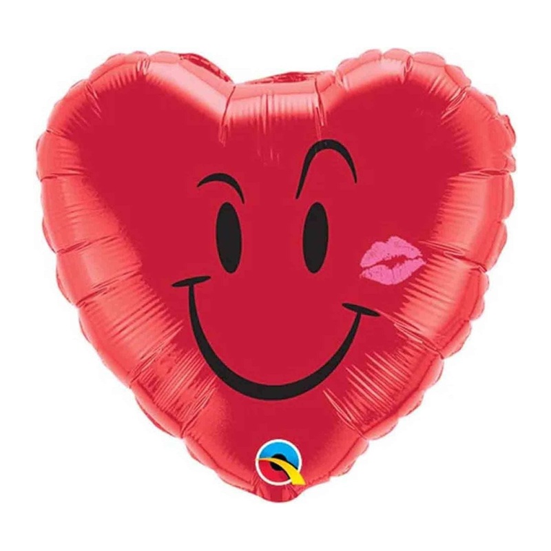 Qualatex Happy Heart Red 10937 Balloon