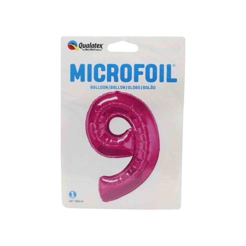 Qualatex No 9 Pink 30603 Balloon