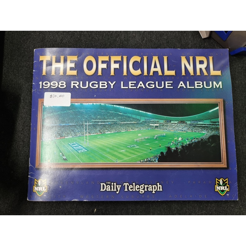 1998 THE OFFICIIAL NRL RUGBY LEAGUE ALBUM