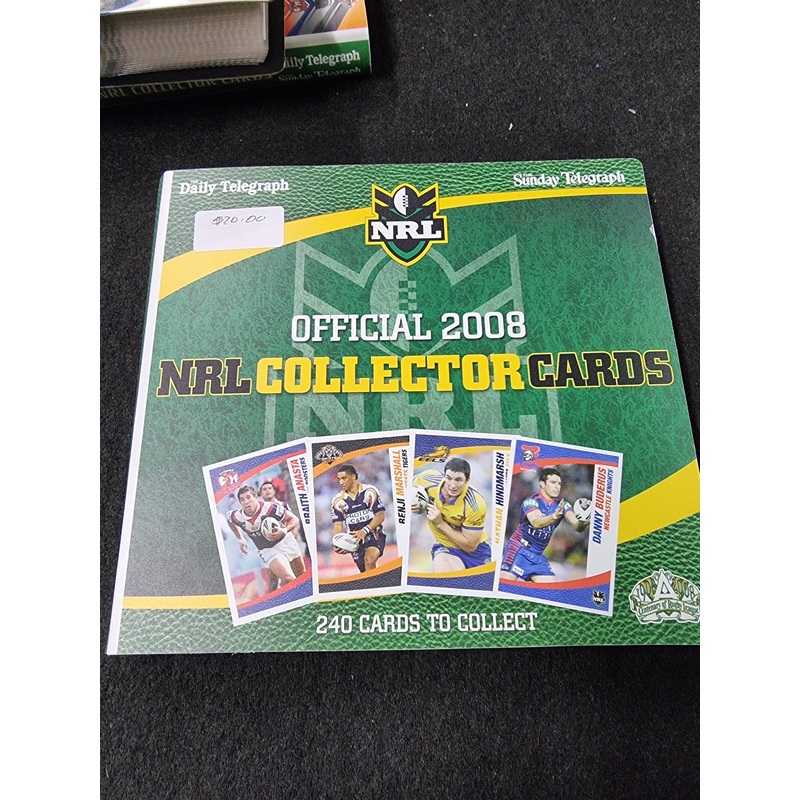 2008 THE OFFICIIAL NRLCOLLECTOR CARDS