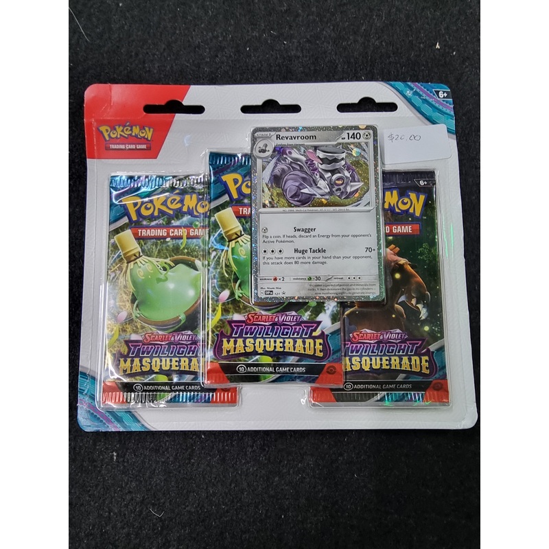 POKEMON SCARLET & VIOLET TWILIGHT MASQUERADE TRADING CARD GAME