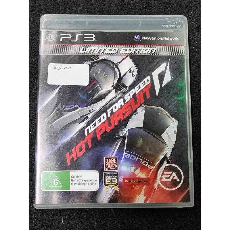 PS3 NEED FOR SPEED HOT PURSUIT LIMITED EDITION