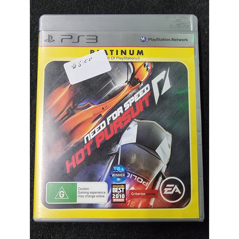 PS3 NEED FOR SPEED HOT PURSUIT PLATINUM