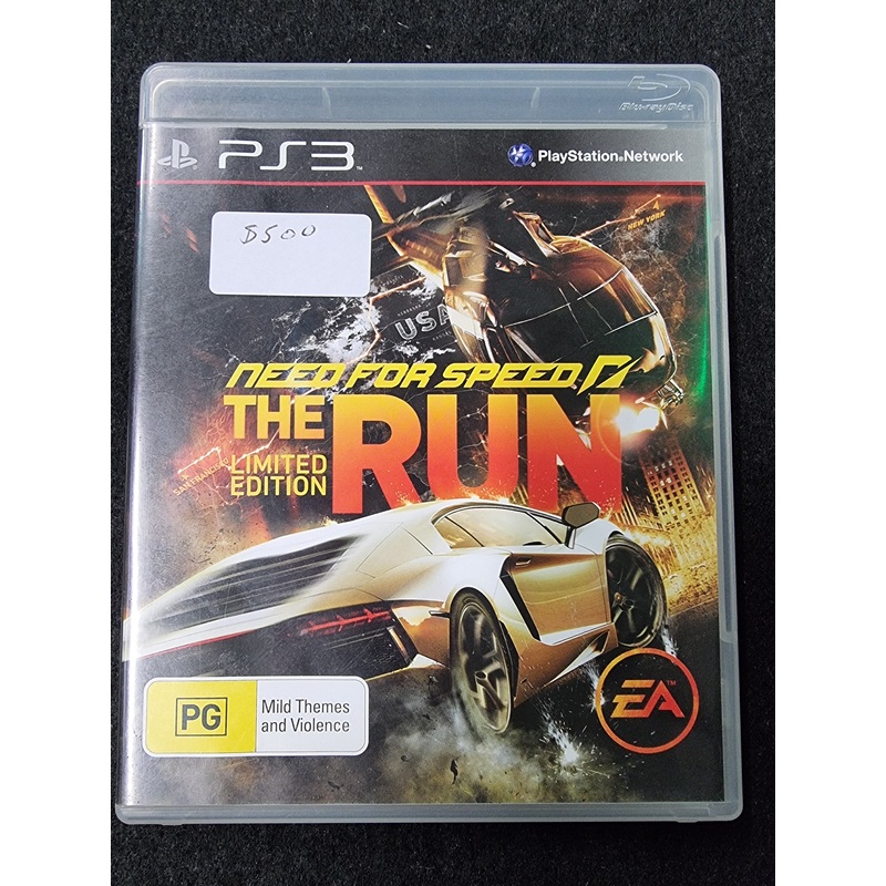 PS3 NEED FOR SPEED THE RUN LIMITED EDITION