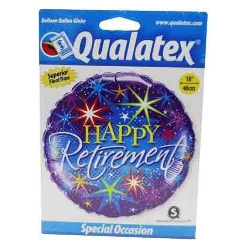 Qualatex Retirement Spark 37932 Balloon