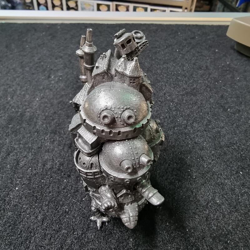 Ghibli Museum Limited Howl's Moving Castle Accessory Case Metal Figure JP F/S