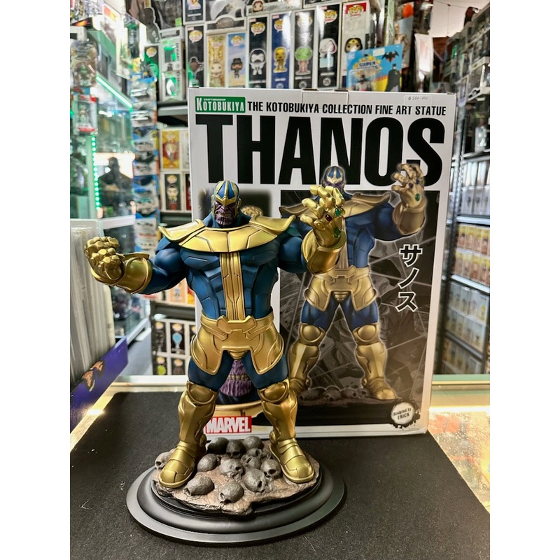 Kotobukiya Marvel Thanos Infinity Gauntlet Fine Art Statue LE #815of 2100