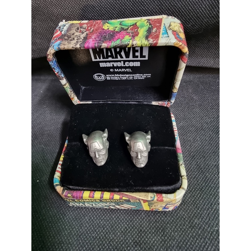 MARVEL CAPTAIN AMERICA CUFFLINKS