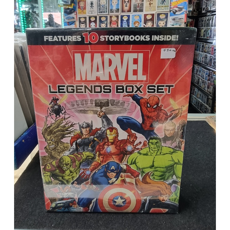MARVEL LEGENDS BOX SET- FEATURES 0 ORIGIN STORYBOOKS