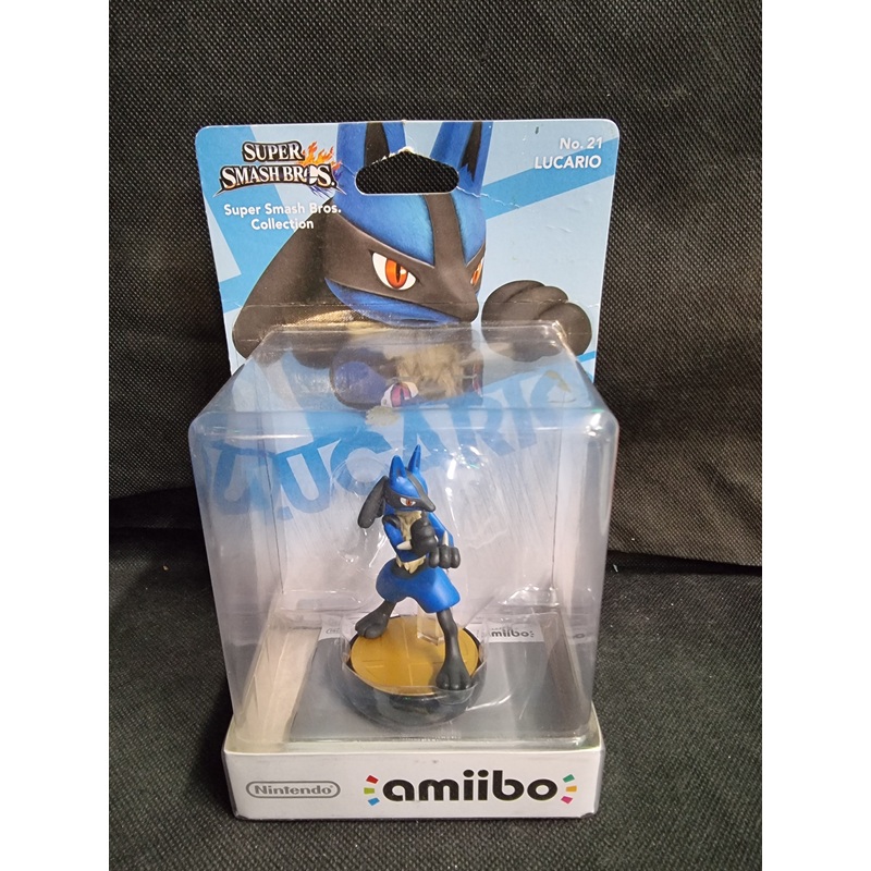 NINTENDO AMIIBO SUPER SAMSH BROS LUCARIO NO:21