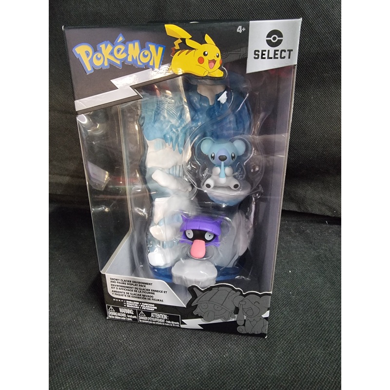POKEMON SNOWY EVIROMENT AND FIGURE DISPLAY PACK