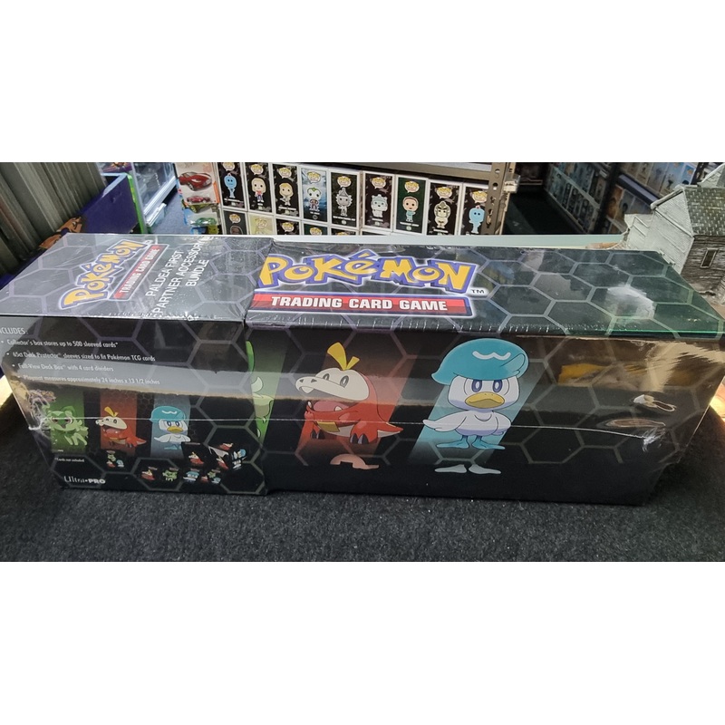 POKEMON TRADING CARD GAME PALDEA FIRST PARTNER ACCESSORY BUNDLE