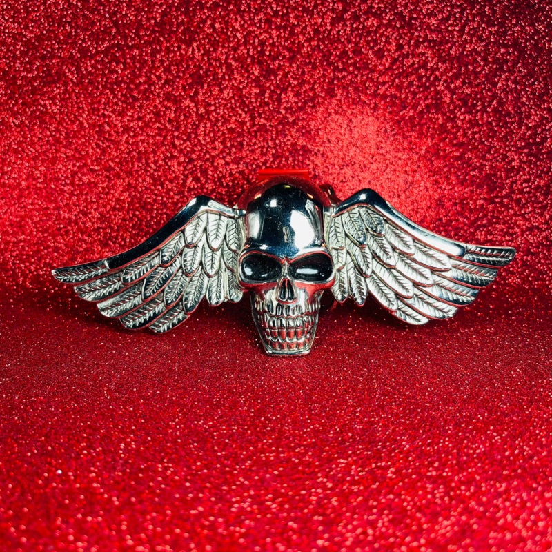 Skulduggary Wings  - Belt Buckle