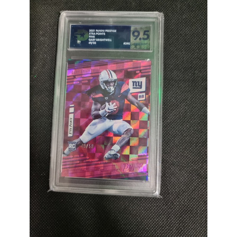 2022 PANINI PRESTIGE XTRA POINTS PINK GARY BRIGHTWELL 49/50 PSG 9.5 GEM MINT