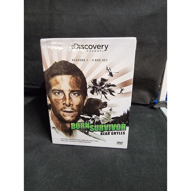 Bear Grylls - Born Survivor - Series 1-4- Complete (DVD,2010