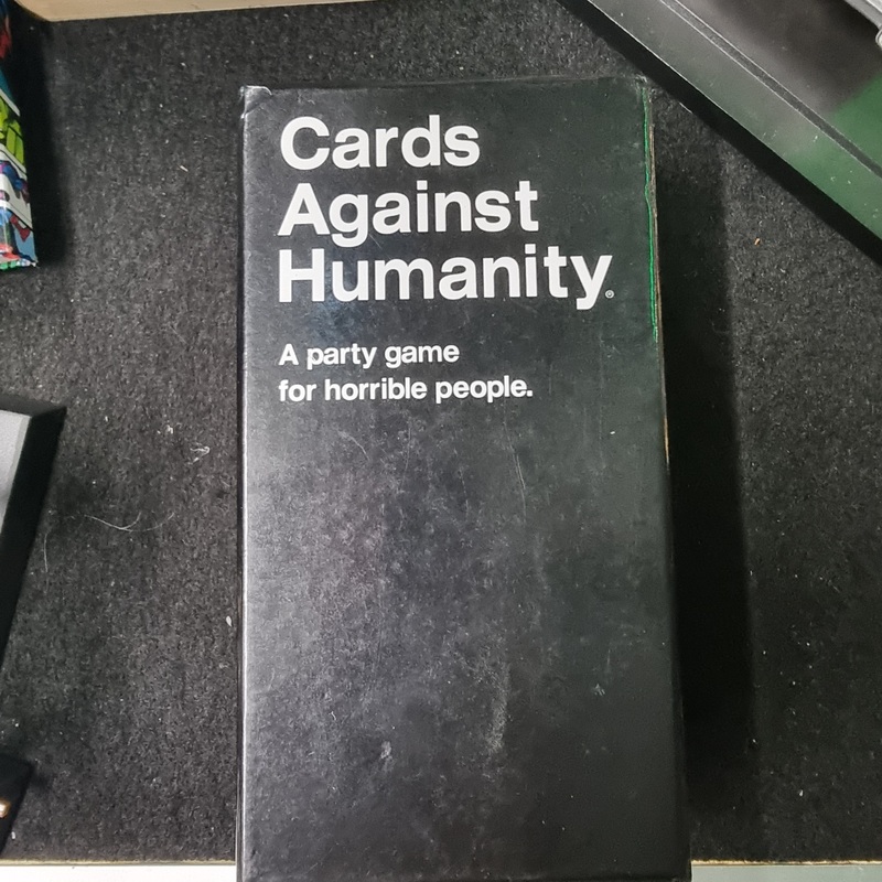 CARDS AGAINST HUMANITY A PARTY FOR GAME FOR HORRIBLE PEOPLE
