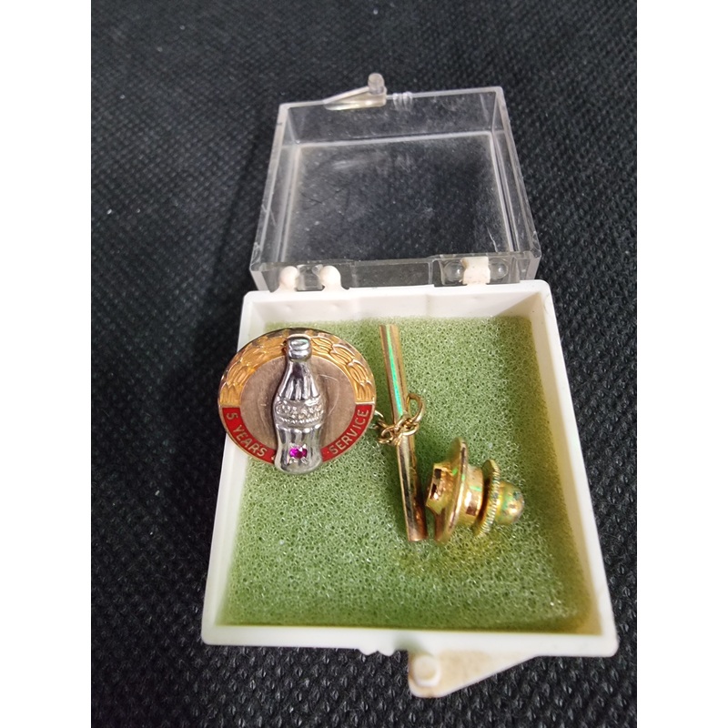 Coca-Cola Service Pin - 1 Year