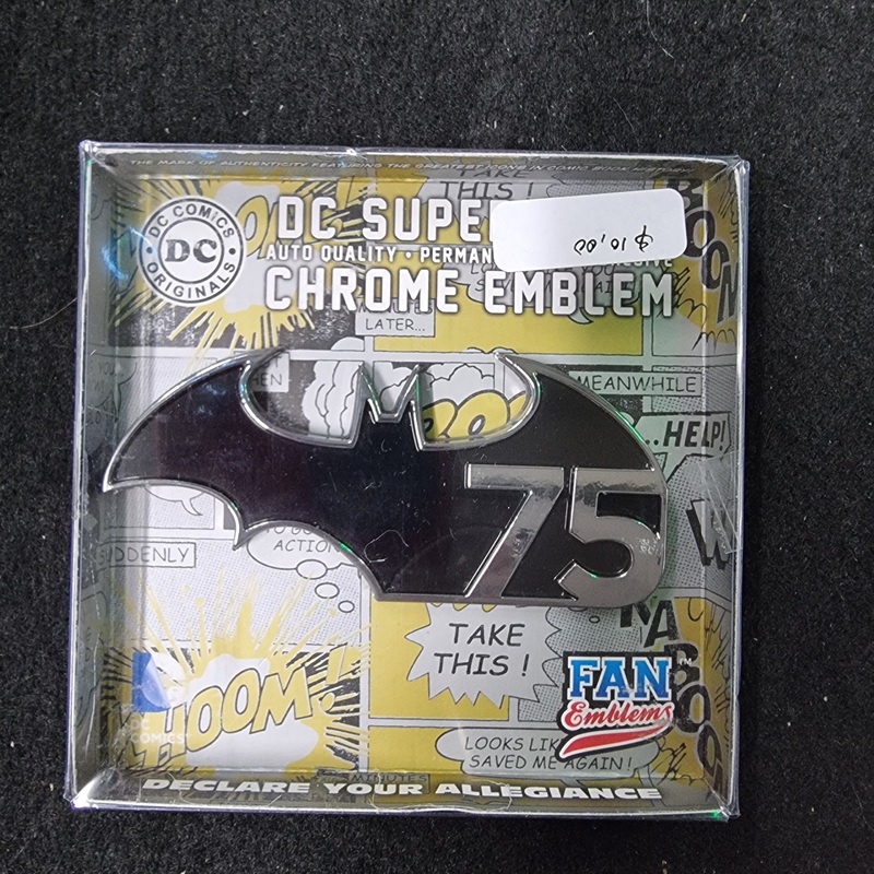 DC SUPER HERO CHROME EMBLEM