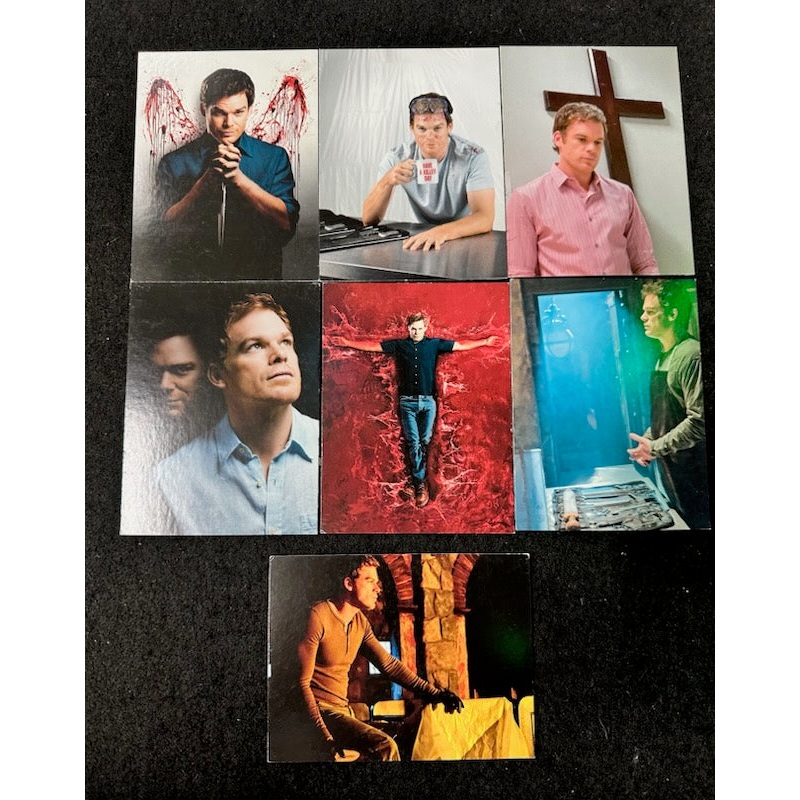DEXTER PICTURE CARDS X7