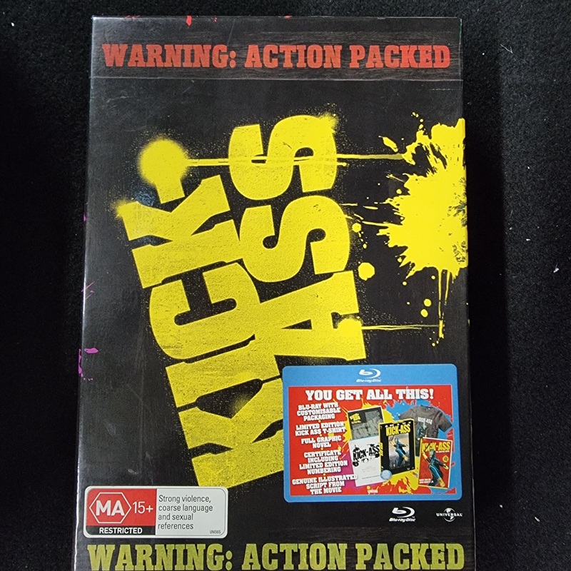 Kick-Ass Limited Collectors Edition Blu-Ray - 2010 - Rare & Numbered (#0146)
