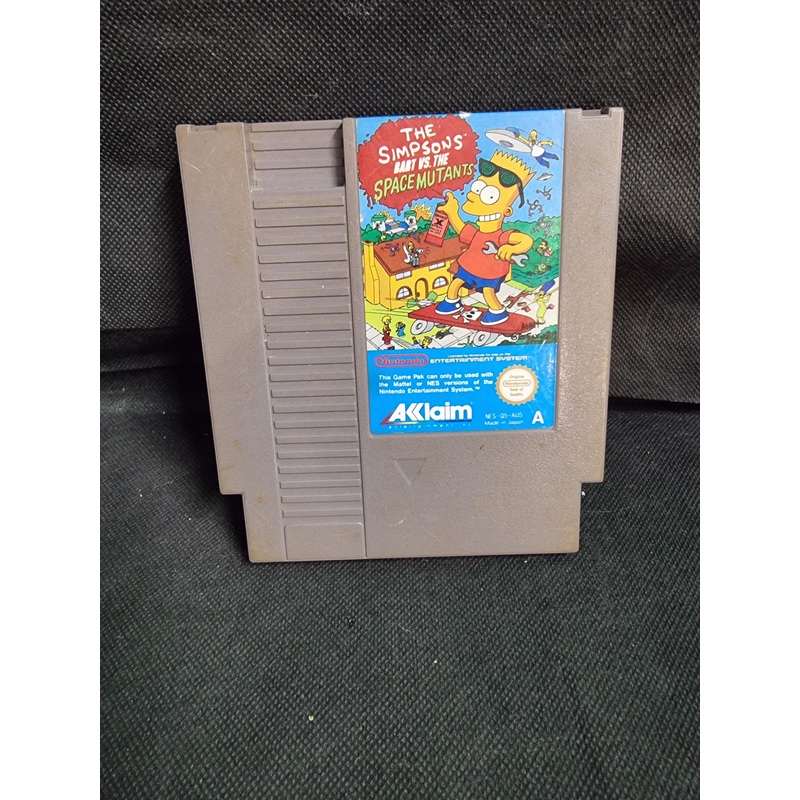 NINTENDO 1985 ENTERTAINMENT SYSTEM THE SIMPSONS