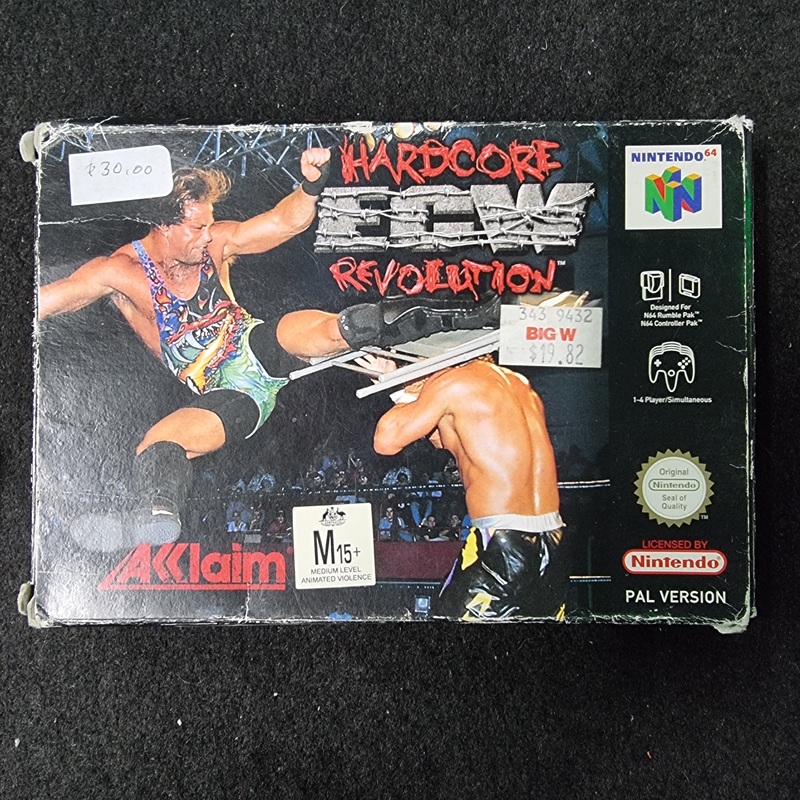 NINTENDO 64 HARDCORE ECW REVOLUTION