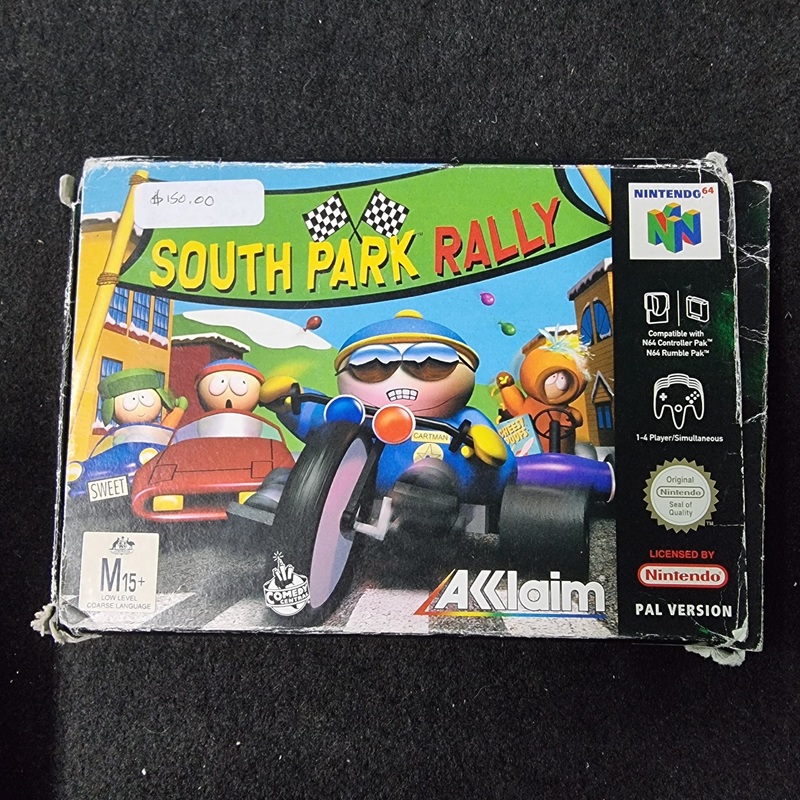 NINTENDO 64 SOUTH PARK RALLY