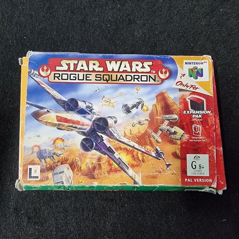 NINTENDO 64 STAR WARS ROUGE SQUADRON
