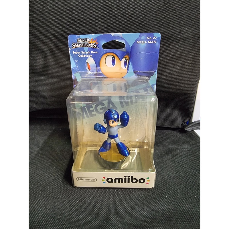 NINTENDO AMIIBO SUPER SMASH BROS COLLECTION MEGA MAN # 27
