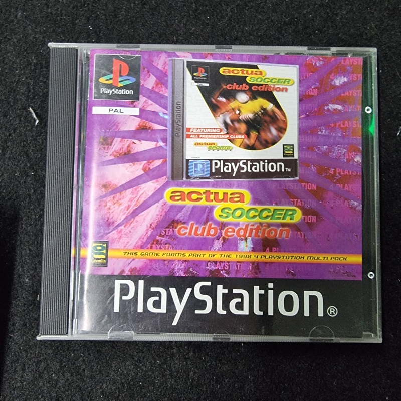 Playstation 1 Game. Actua Soccer