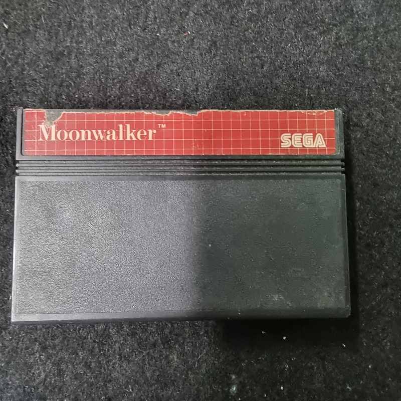 SEGA MASTER SYSTEM GAME MOONWALKER