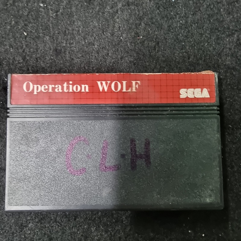 SEGA MASTER SYSTEM GAME OPERATION WOLF