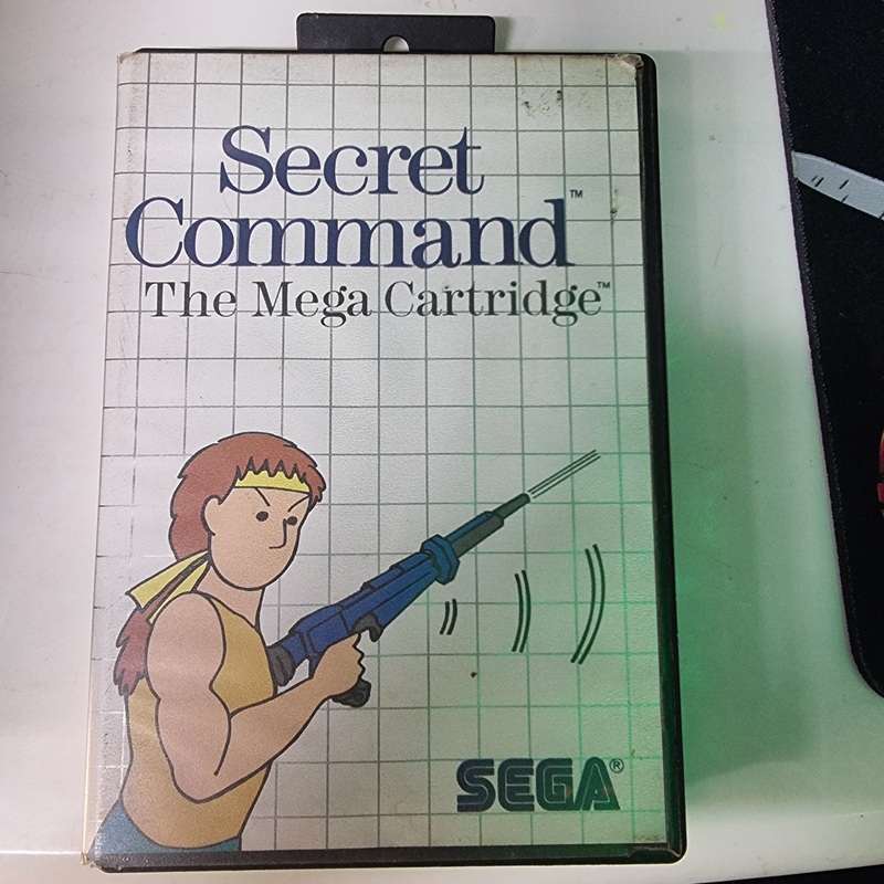 Sega Master System Game - Secret Command: The Mega Cartridge