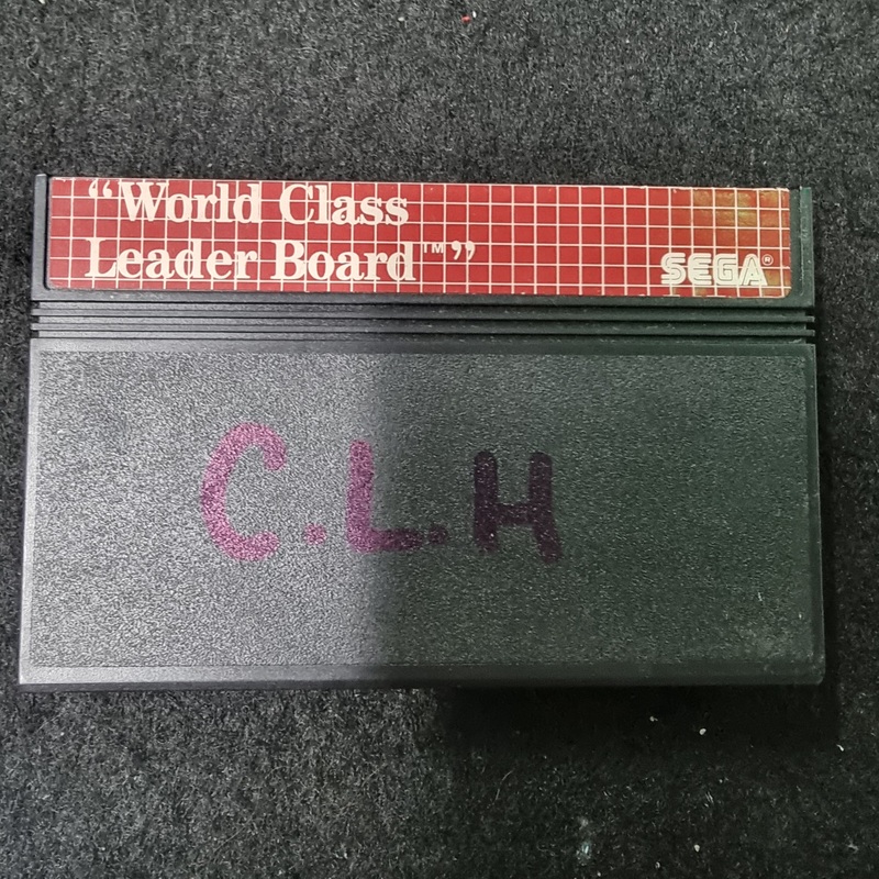 SEGA MASTER SYSTEM GAME WORLD CLASS LEADER BOARD