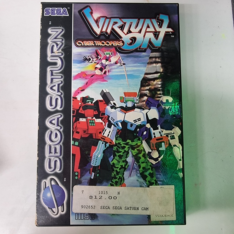 Sega Saturn -Virtual On Cyber Troopers