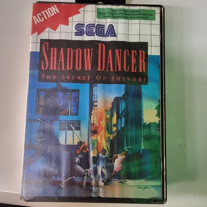 Shadow Dancer Secret of Shinobi Sega Master System Game Boxed
